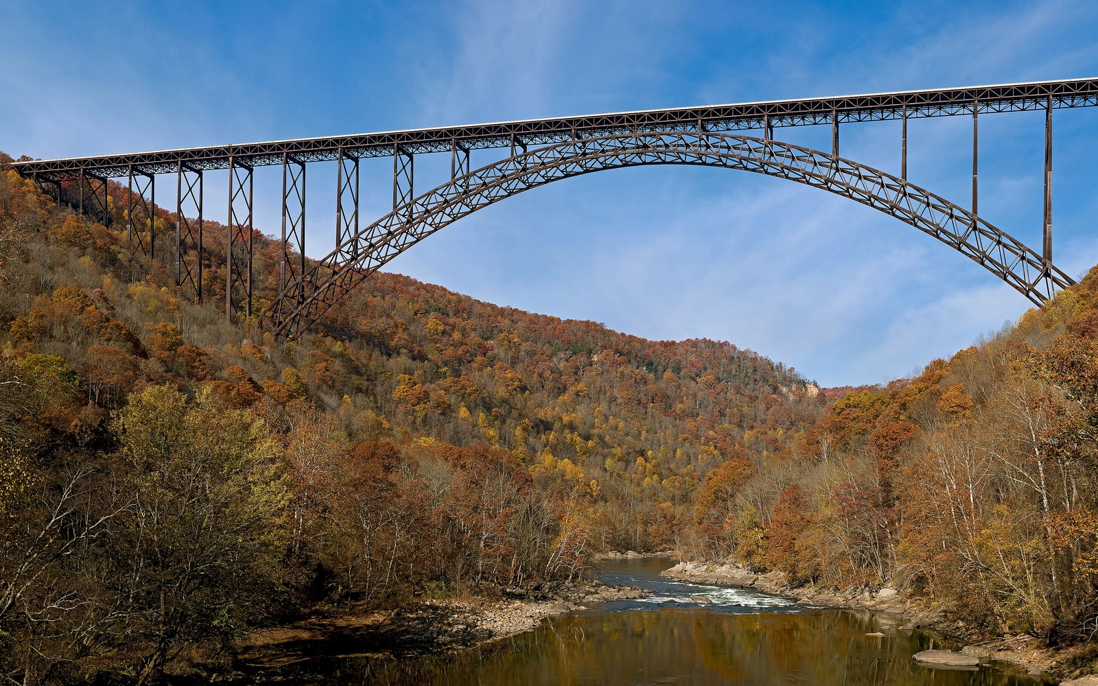 River valley and mountain land in Berkeley County